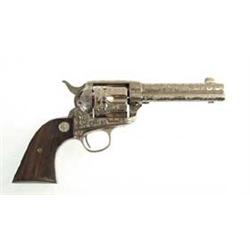 *COLT CATTLE BRAND ENGRAVED FRONTIER SIX SHOOTER