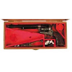 MARTIALLY MARKED COLT SINGLE ACTION ARMY REVOLVER