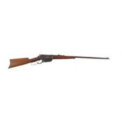 VERY EARLY WINCHESTER MODEL 1895 FLAT SIDE LEVER ACTION RIFLE