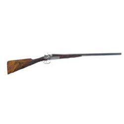 *BEAUTIFUL CUSTOM BERTUZZI DOUBLE BARREL HAMMER SHOTGUN. 