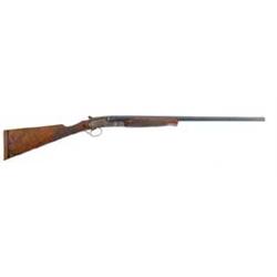 *L. C. SMITH FEATHERWEIGHT CROWN GRADE DOUBLE BARREL SHOTGUN