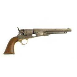 MARTIALLY MARKED COLT MODEL 1860 REVOLVER WITH GERONIMO ASSOCIATION.  