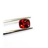 Image 1 : 3.78ct Cushion Cut Natural malaya garnet