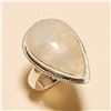 Image 1 : Moonstone RING Solid Sterling Silver