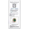 Image 3 : 3.64CT NATURAL COLUMBIAN EMERALD 14K WHITE GOLD RING
