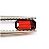 Image 1 : 2.43ct rectangle Cut Natural malaya garnet