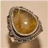 Image 1 : Golden Rutile RING Solid Sterling Silver
