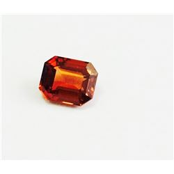 2.38ct Radiant Cut Natural Malaya Garnet