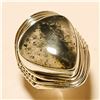 Image 1 : Black Rutile RING Solid Sterling Silver