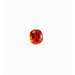 2.06ct Cushion Cut Natural malaya garnet