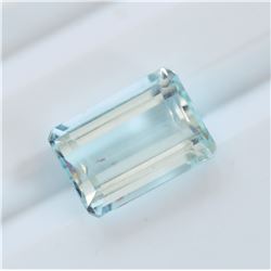 3.35ct Emerald Cut Aquamarine