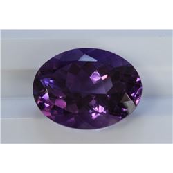9.36ct Oval Shape Amethyst