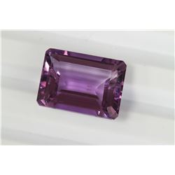 14.69ct Emerald Shape Amethyst