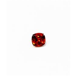 1.56ct Cushion Cut Natural malaya garnet