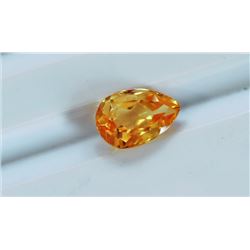 1.58ct Pear Shape Imperial Topaz