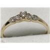 Image 1 : #1-10K YELLOW-WHITE GOLD DIAMOND RING