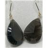 Image 1 : #4-14K YELLOW GOLD SMOKEY QUARTZ TEAR DROP