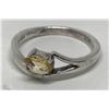 Image 1 : #27-STERLING SILVER CITRINE RING