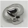 Image 1 : #43-STERLING SILVER DIAMOND RING