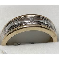 #50-10K YELLOW GOLD DIAMOND RING