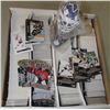 Image 1 : LOT OF 3200+ ASSORTED HOCKEY CARDS AND GOALIE