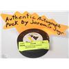 Image 1 : JAROMIR JAGR PUCK SIGNED UNAUTHENTICATED