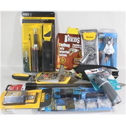 FLAT OF BRAND NEW MERCHANDISE INCLUDING