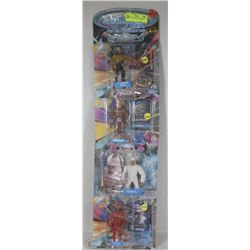 4 STAR TREK ACTION FIGURES