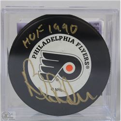 BILL BARBER SIGNED OFFICIAL NHL PHILADELPHIA
