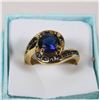 Image 1 : 10kt GOLD FILLED/PLATED LADIES RING SZ 7