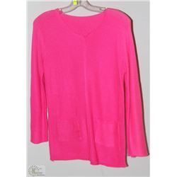 PINK WOMENS LONG SLEEVE SHIRT SIZE UNKNOWN