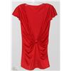 Image 1 : RED LOW CUT SHIRT SIZE UNKNOWN