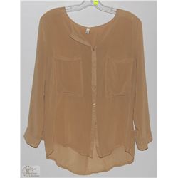 SHEER LONG SLEEVE SHIRT SIZE LARGE