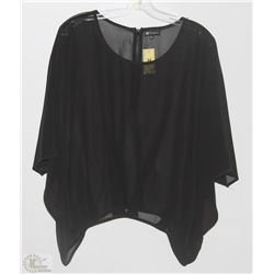 SHEER BLACK SHIRT SIZE 2XL
