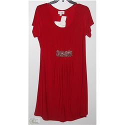 LONG RED DRESS SIZE 16