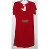 Image 1 : LONG RED DRESS SIZE 16