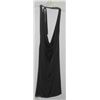 Image 1 : BLACK BACKLESS DRESS SIZE XXL