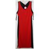 Image 1 : SLEEVELESS RED FRONT BLACK BACK DRESS