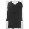 Image 1 : BLACK LONG SLEEVE DRESS SIZE 4XL