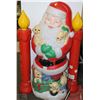 Image 1 : LIGHT UP SANTA WITH LIGHT UP NOEL CANDLES