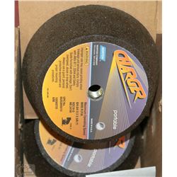 FULL CASE OF FIVE GRINDING WHEELS