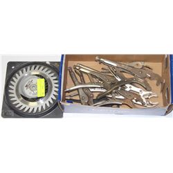 NEW 7" CRAFTSMAN ADJ DADP BLADE WITH FLAT OF VISE GRIPS