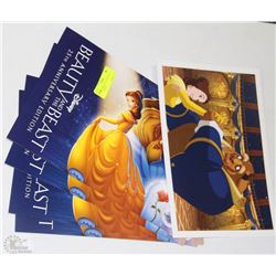 4 DISNEY BEAUTY & THE BEAST 25 ANNIVERSARY
