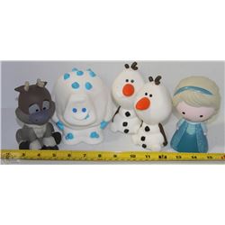 DISNEY FROZEN COLLECTABLE FIGURINE SET