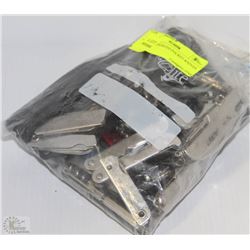 BAG OF ASSORTED POCKET KNIVES