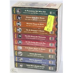 FULL SERIES OF THE STOOGES (10 VHS)