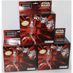 LOT OF 3 NEW STAR WARS EPISODE ONE WATCHES