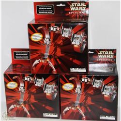 LOT OF 3 NEW STAR WARS EPISODE ONE WATCHES
