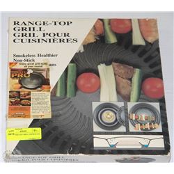 NEW RANGE-TOP GRILL, SMOKELESS &