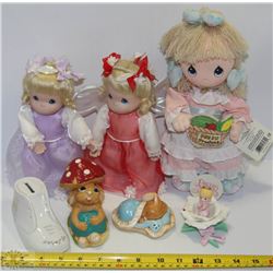 PRECIOUS MOMENTS AND PENDELFIN COLLECTIBLES